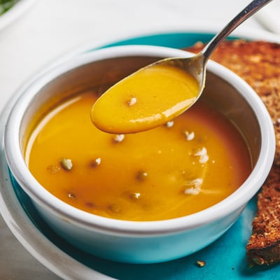 butternut squash soup from Tartinery