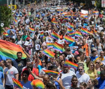 NYC Pride Weekend in Lincoln Square