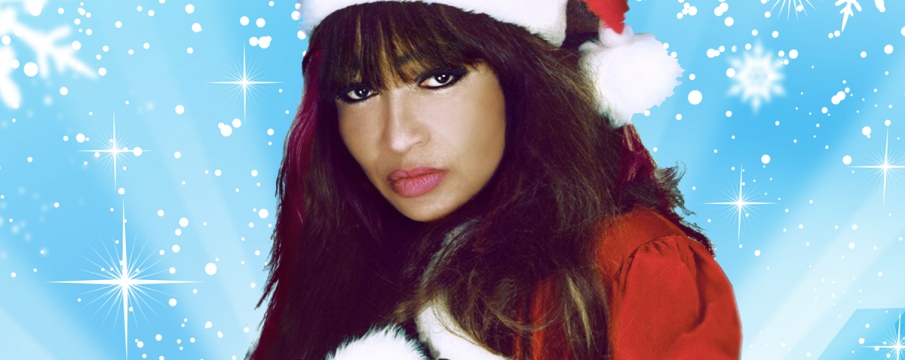 Ronnie Spector promotional holiday photo