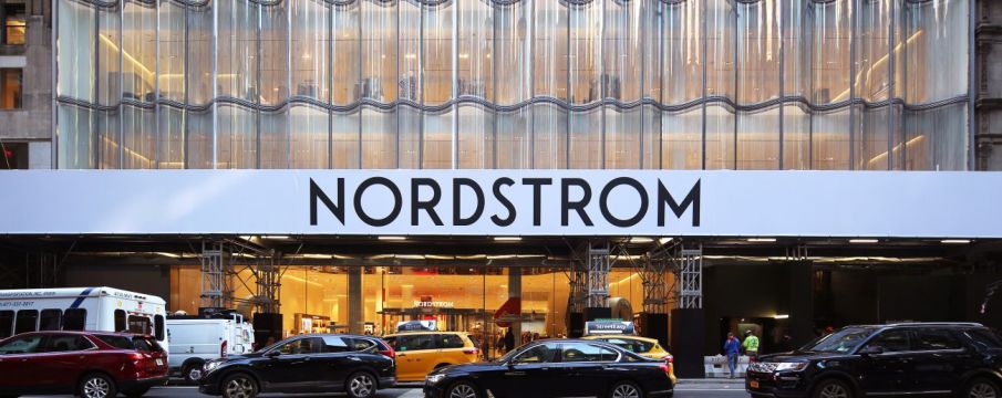 Outside of Nordstrom Flagship on 57th Street