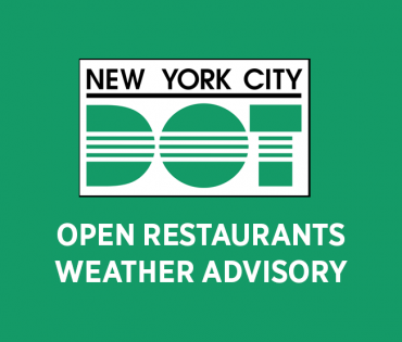 Open Restaurants Weather Advisory 