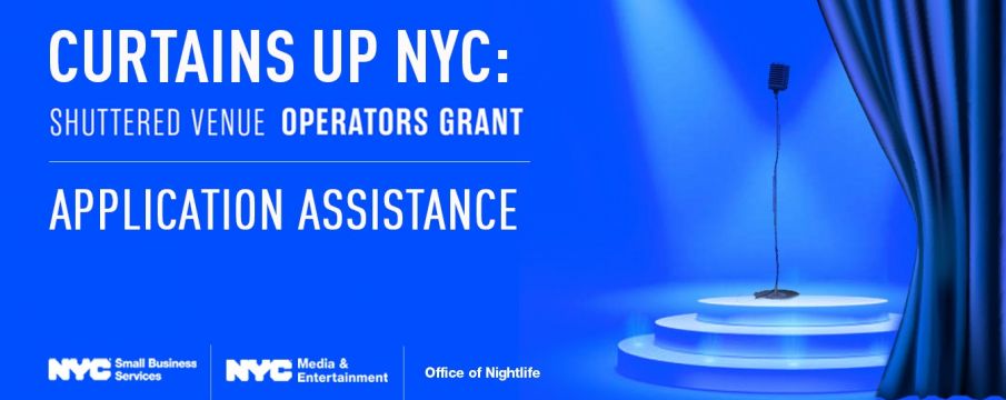 City Announces "Curtains Up NYC"