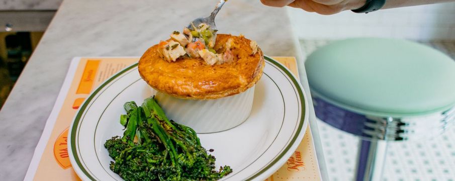 Chicken Pot Pie from Old John's Diner from Eater NY