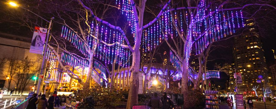 Don't Miss Magical Lights at Dante Park this Season