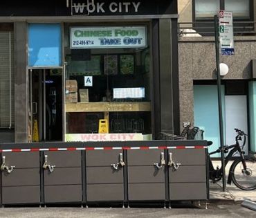 Two New Citibins on Amsterdam Ave