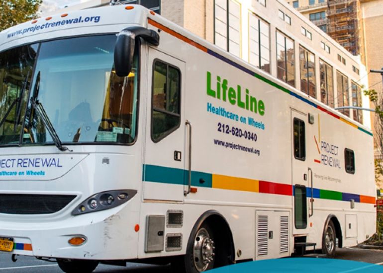 Project Renewal & Ethical NYC Bring Free Mobile Medical Clinic to Amsterdam Avenue