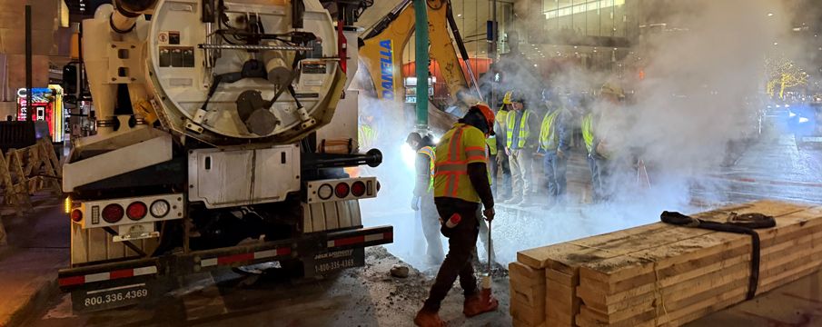 Water Main Repairs at W 65th Street & Broadway