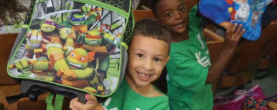 West Side YMCA's Build A Backpack Program