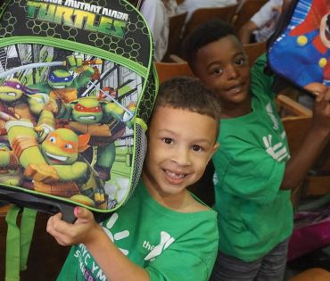 West Side YMCA's Build A Backpack Program