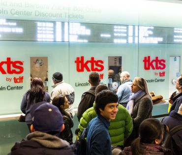 New Hours for TKTS Lincoln Center Booth