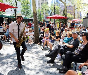 Lunchtime Concerts at Richard Tucker Park