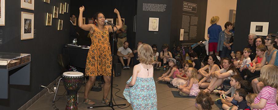 Summer Saturday at the American Folk Art Museum