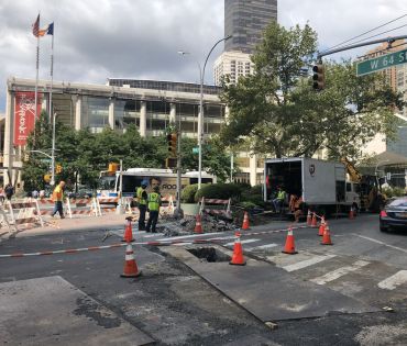 Con Edison Work at 64th Street