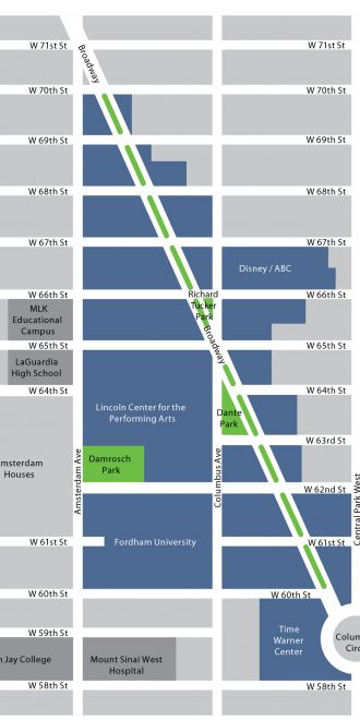 The Lincoln Square BID is a public-private partnership